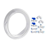 Maxbell Water Tube Connector Kit Fridge Hose Quick Connect Fittings Fridge Connector Style B
