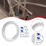 Maxbell Water Tube Connector Kit Fridge Hose Quick Connect Fittings Fridge Connector Style B