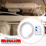 Maxbell Water Tube Connector Kit Fridge Hose Quick Connect Fittings Fridge Connector Style B