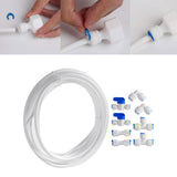 Maxbell Water Tube Connector Kit Fridge Hose Quick Connect Fittings Fridge Connector Style B