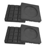 Maxbell 4Pcs Washer Anti Vibration Pads Shock Absorber for Compressor Sofa Furniture