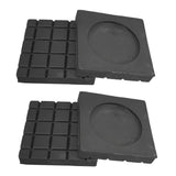 Maxbell 4Pcs Washer Anti Vibration Pads Shock Absorber for Compressor Sofa Furniture