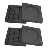 Maxbell 4Pcs Washer Anti Vibration Pads Shock Absorber for Compressor Sofa Furniture