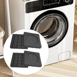 Maxbell 4Pcs Washer Anti Vibration Pads Shock Absorber for Compressor Sofa Furniture