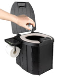 Maxbell Portable Toilet Foldable Camping Toilet for Adults Kids Men Women Long Trips