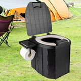 Maxbell Portable Toilet Foldable Camping Toilet for Adults Kids Men Women Long Trips