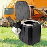 Maxbell Portable Toilet Foldable Camping Toilet for Adults Kids Men Women Long Trips
