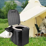Maxbell Portable Toilet Foldable Camping Toilet for Adults Kids Men Women Long Trips