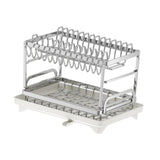Maxbell Dish Drying Rack for Kitchen Counter Rustproof Kitchen Organizer and Storage