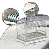 Maxbell Dish Drying Rack for Kitchen Counter Rustproof Kitchen Organizer and Storage