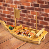Maxbell Sushi Boat Serving Tray Versatile Decorative for Catering Service Restaurant