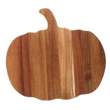 Maxbell Pumpkin Shaped Cutting Board Wood for Carving Meat Cutting Vegetables Fruits