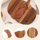 Maxbell Pumpkin Shaped Cutting Board Wood for Carving Meat Cutting Vegetables Fruits