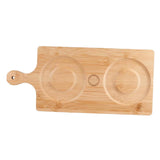 Maxbell Margarita Salt Rimmer Wood for Sugar Drinks Glass Rimmer for Bar Home Hotel