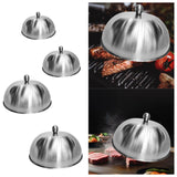 Maxbell Burger Cover Heavy Duty Cheese Melting Dome for Cooking Outdoor BBQ Barbecue 22cmx22cmx8.3cm