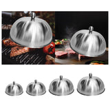 Maxbell Burger Cover Heavy Duty Cheese Melting Dome for Cooking Outdoor BBQ Barbecue 22cmx22cmx8.3cm