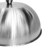 Maxbell Burger Cover Heavy Duty Cheese Melting Dome for Cooking Outdoor BBQ Barbecue 28cmx28cmx10.8cm