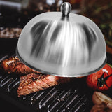 Maxbell Burger Cover Heavy Duty Cheese Melting Dome for Cooking Outdoor BBQ Barbecue 31cmx31cmx11.5cm