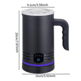Maxbell Electric Milk Frother Portable Electric Milk Steamer for Cream Coffee Matcha