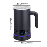 Maxbell Milk Frother Automatic Easy to Clean Milk Warmer for Cream Matcha Cappuccino