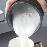 Maxbell Hot and Cold Milk Foamer Milk Warmer for Hot Chocolate Macchiato Home Office