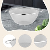 Maxbell Stainless Steel Colander Sieve Multi Use Easy to Clean Rice Rinsing Strainer