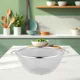 Maxbell Stainless Steel Colander Sieve Multi Use Easy to Clean Rice Rinsing Strainer