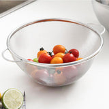 Maxbell Stainless Steel Colander Sieve Multi Use Easy to Clean Rice Rinsing Strainer