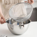 Maxbell Colander with Bowl Set with Handles Rice Rinser Large Capacity Food Strainer