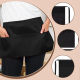 Maxbell Waist Apron Versatile with Pockets Half Apron for Baking Coffee Shop Cooking