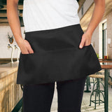 Maxbell Waist Apron Versatile with Pockets Half Apron for Baking Coffee Shop Cooking