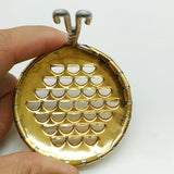 Maxbell Cheese Butter Grater Zester Manual Jelly Scraper for Kitchen Home Restaurant Copper