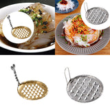 Maxbell Cheese Butter Grater Zester Manual Jelly Scraper for Kitchen Home Restaurant Copper