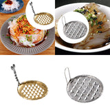 Maxbell Cheese Butter Grater Zester Manual Jelly Scraper for Kitchen Home Restaurant Copper