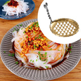 Maxbell Cheese Butter Grater Zester Manual Jelly Scraper for Kitchen Home Restaurant Copper