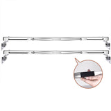 Maxbell 2Pcs Undermount Sink Supports Brackets 28-39.4 Inches Sturdy Stainless Steel