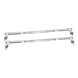 Maxbell 2Pcs Undermount Sink Supports Brackets 28-39.4 Inches Sturdy Stainless Steel