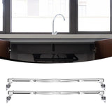 Maxbell 2Pcs Undermount Sink Supports Brackets 28-39.4 Inches Sturdy Stainless Steel