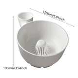 Maxbell Berry Washer Spinner Bowl 3D Printed White Fruits and Veggies Cleaner Device