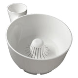 Maxbell Berry Washer Spinner Bowl 3D Printed White Fruits and Veggies Cleaner Device