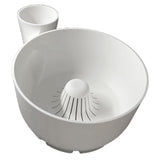 Maxbell Berry Washer Spinner Bowl 3D Printed White Fruits and Veggies Cleaner Device