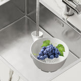 Maxbell Berry Washer Spinner Bowl 3D Printed White Fruits and Veggies Cleaner Device