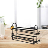 Maxbell Metal Wire Egg Tray Storage Rolling Egg Dispenser for Cabinet