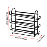 Maxbell Metal Wire Egg Tray Storage Rolling Egg Dispenser for Cabinet