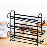 Maxbell Metal Wire Egg Tray Storage Rolling Egg Dispenser for Cabinet