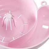 Maxbell Sink Drain Basket Snail Shaped Fruit Vegetable Washing Basket for Strawberry Pink
