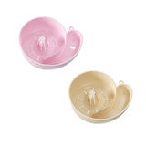 Maxbell Sink Drain Basket Snail Shaped Fruit Vegetable Washing Basket for Strawberry Pink