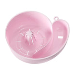 Maxbell Sink Drain Basket Snail Shaped Fruit Vegetable Washing Basket for Strawberry Pink