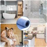 Maxbell Waterproof Membrane for Shower Shower Membrane for Tiles Bathroom Steam Room Blue