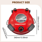 Maxbell Countertop Pizza Maker Sturdy Electric Pizza Oven for Party Household Travel